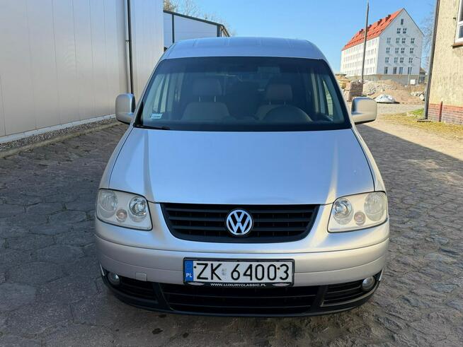 Volkswagen Caddy 1.9 TDI life 5-osobowy Bluetooth Zarejestrowany Faktura Vat23%