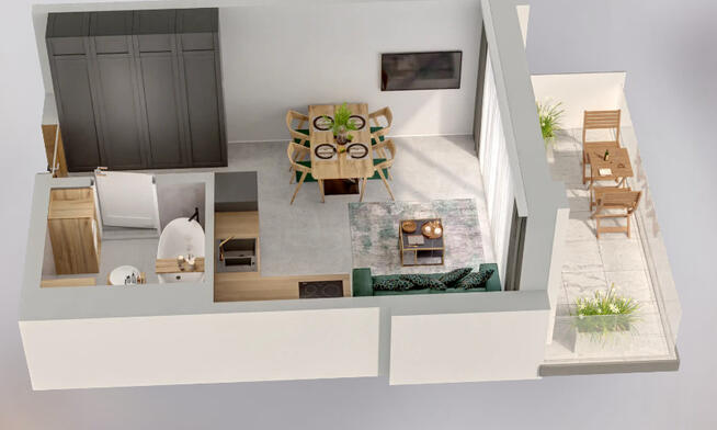 NOWE Mieszkanie 25,29 m2