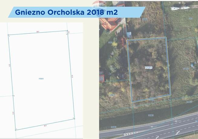 Gniezno Orcholska 2MN/U + pozwolenie na budowę