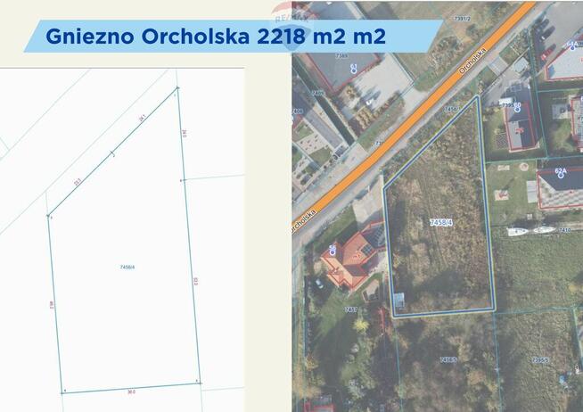 Gniezno Orcholska 2MN/U + pozwolenie na budowę