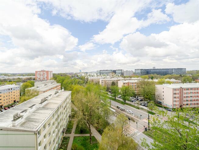 Mieszkanie Kraków Grzegórzki, Dąbie, Widok