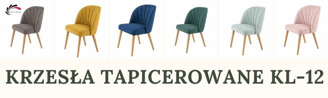 Nowoczesne krzesła tapicerowane KL12 - salon, hotel i lobby