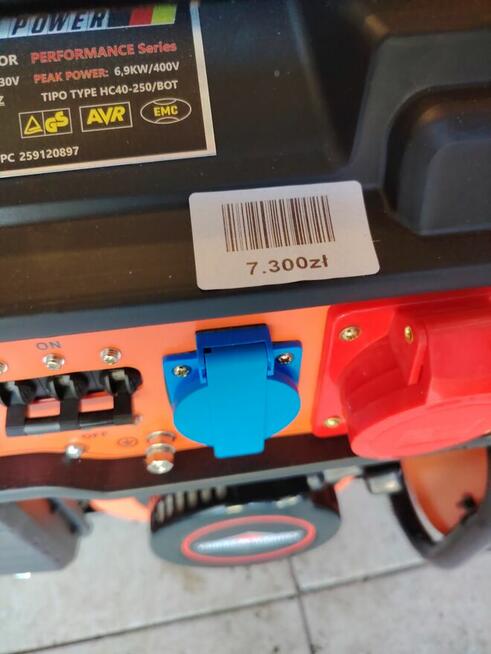 Agregat - generator prądu Ralsborg BL-762 R Nowy tanio