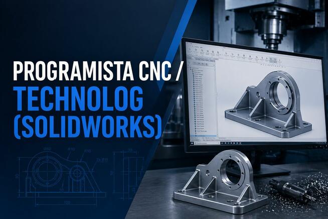 Programista CNC / Technolog (SolidWorks) (m/k) - Lubartów