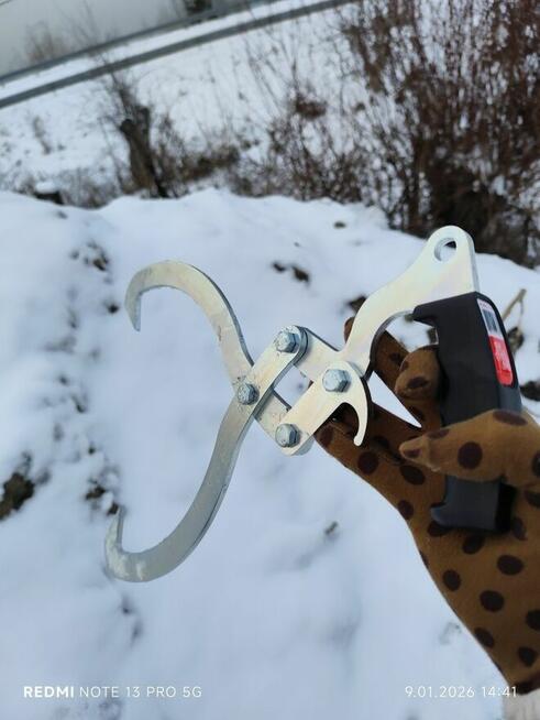 Kleszcze do drewna , ręczny chwytak 35 cm mocny!!no Fiskars!