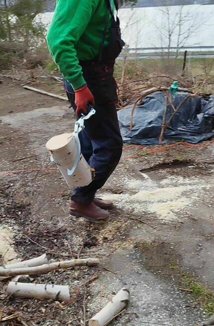 Kleszcze do drewna , ręczny chwytak 35 cm mocny!!no Fiskars!