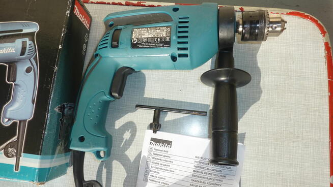 Wiertarka udarowa Makita HP1640,680Wat,16mm.Nieużywana (nowa