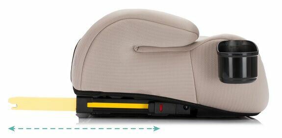 Fotelik Samochodowy siedzisko i-Size 125-150cm ISOFIX Beige
