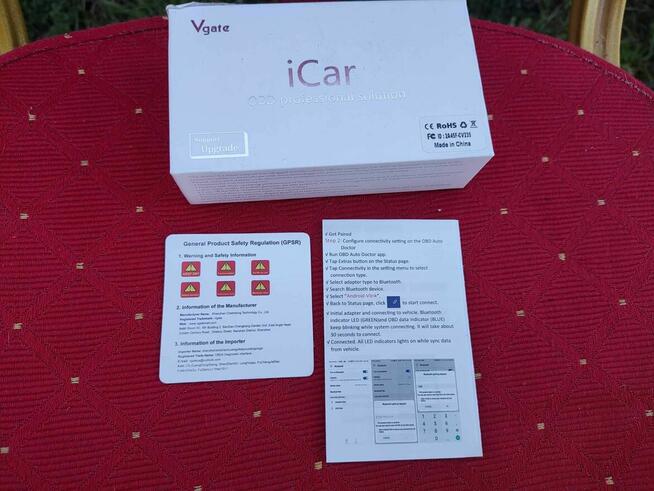 Vgate iCar2 BT4.0 4.0 INTERFEJS DIAGNOSTYCZNY OBD2