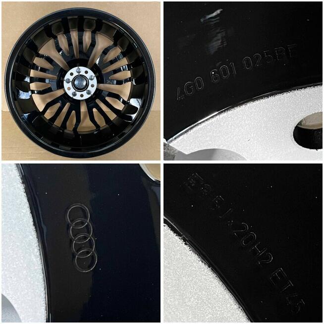 Felgi 8,5x20 Audi A6 S6 4G C7 Competition 4G0601025BE 5x112