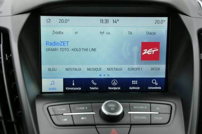Ford Kuga 1.5 Turbo 120KM Titanium Mały przebieg Navi LED Półskóra Nowy rozrząd