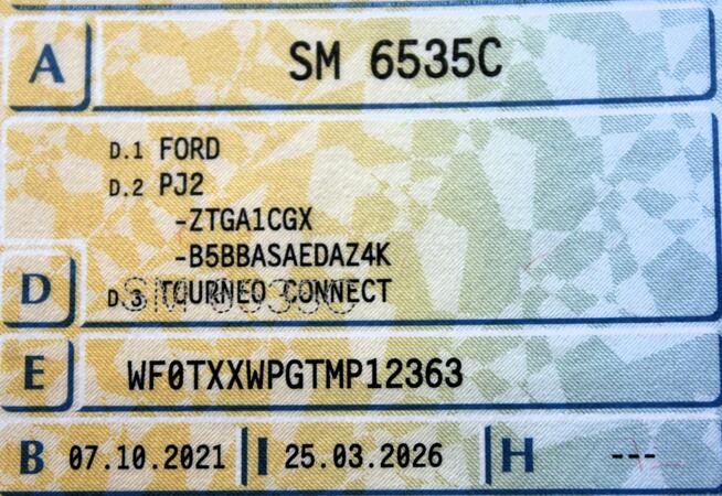 Ford Tourneo Connect Panorama Titanium SalonPL FV23% Kamera Grz.Fotele Tempomat Gwarancja