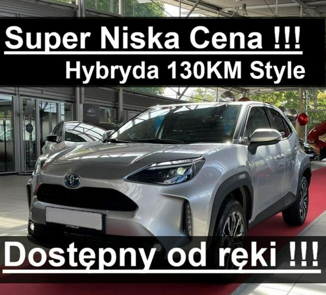 Toyota Yaris Cross 130KM Style Super Niska Cena Kamera Czujniki Światła Led 1278zł