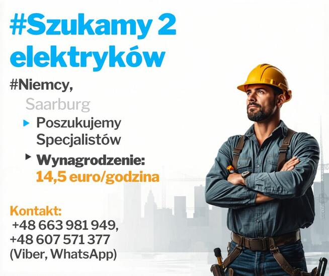 Szukamy: elektryk Niemcy (Saarburg), polska umowa o pracę