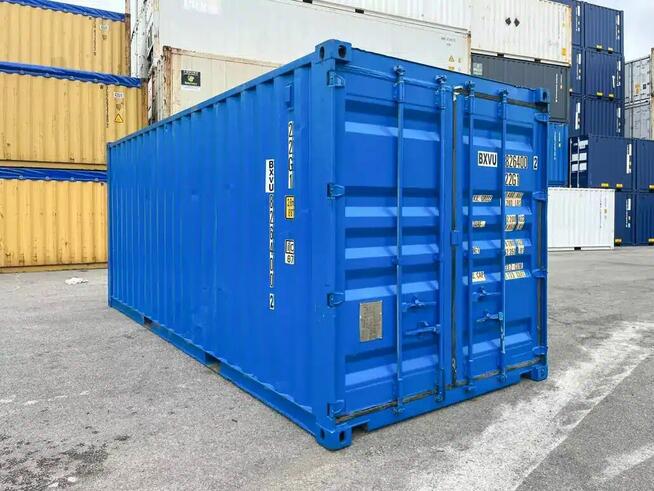 Używane kontenery transportowe o długości 10, 20 i 40 stóp