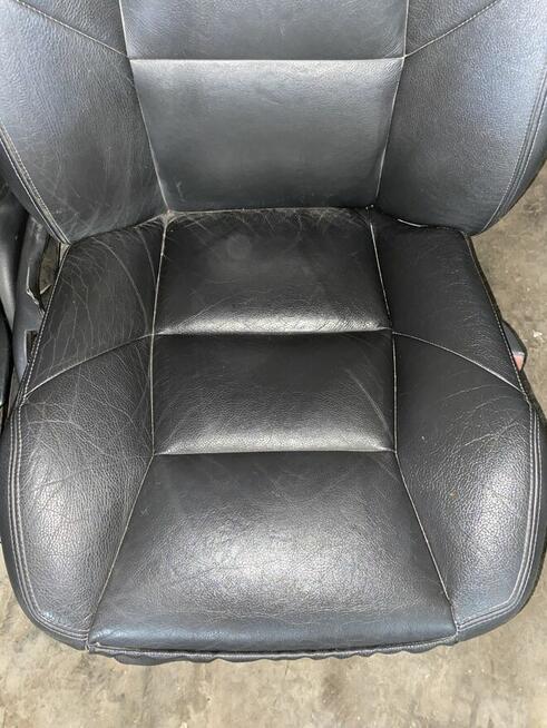 Fotele siedzenia Volvo V70 czarne skóry