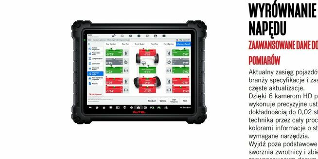 IA1000 wa adas AUTEL - max LCD i geometria Autel