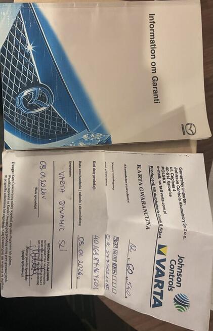 Mazda 6 2.0 benzyna 6-biegowa ekonom.