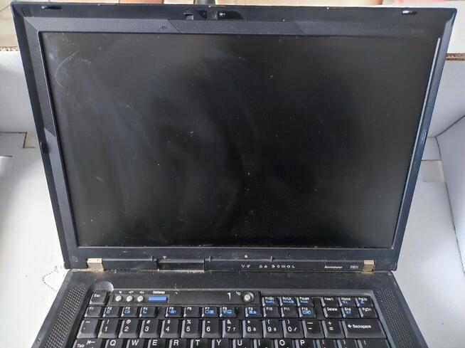 Laptop Lenovo R61i ThinkPad uszkodzony nie kompletny
