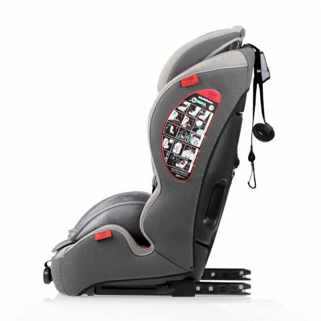 HEYNER Fotelik Samochodowy MultiRelax AEROFix 9-36 Grey