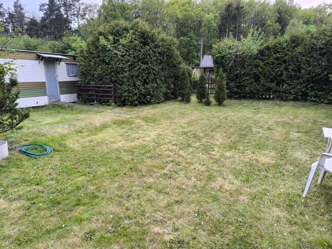 Działka ROD z przyczepą nad morzem. Koszalin