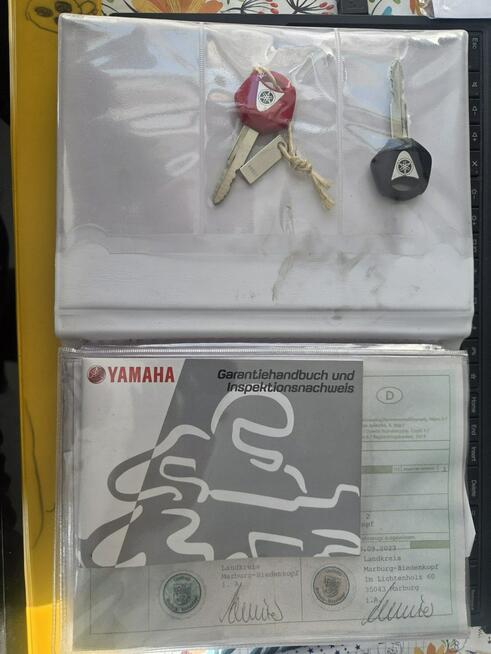 Yamaha FZ 8 S FAZER ABS 2014 KSIĄŻKA SERWISOWA Raty Transport Mały Przebieg