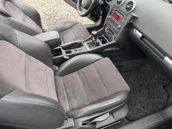 Audi A3 2,0 TDI CR/195 tys.km. książka serwis. /Xenon/Ledy
