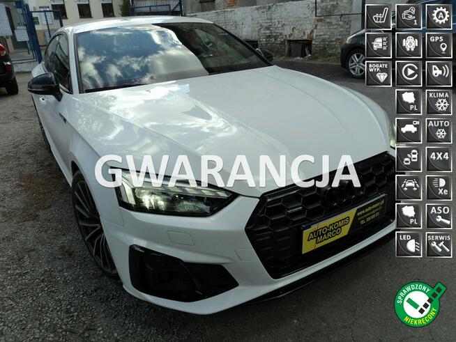 sprzedam ładne AUDI A-5 z 2022r 2.0B  WERS.S LINE