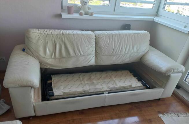 Sofa rozkładana z funkcją spania
