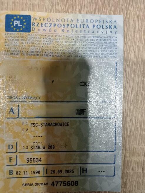 star 200 Specjalny pozostałości