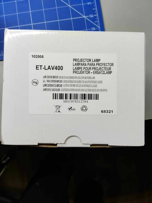 Oryginalna Lampa do Projektora Panasonic ET-LAV400 – NOWA
