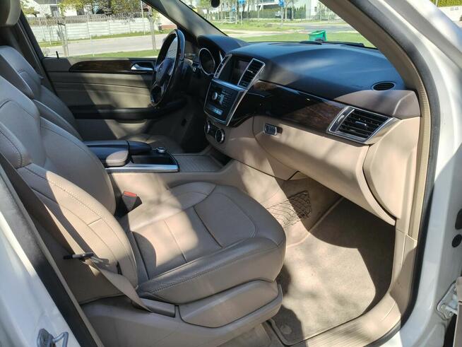 MERCEDES ML 350 BENZYNA BIAŁA PERŁA JASNE WNĘTRZE OKAZJA