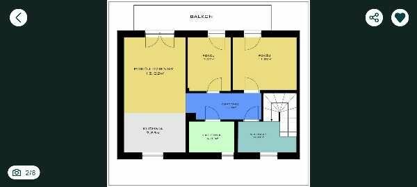 Bezczynszowy Apartament 3 Pokoje +Klima + Strych Parking
