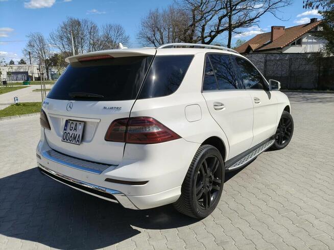 MERCEDES ML 350 BENZYNA BIAŁA PERŁA JASNE WNĘTRZE OKAZJA