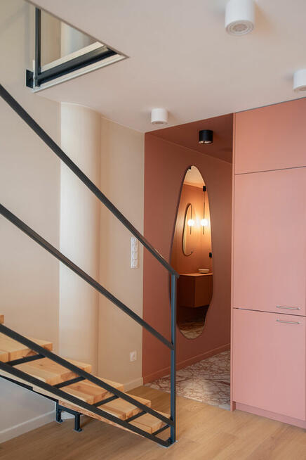 NOWY loft blisko CENTRUM, salon, sypialnia, m.parkingowe
