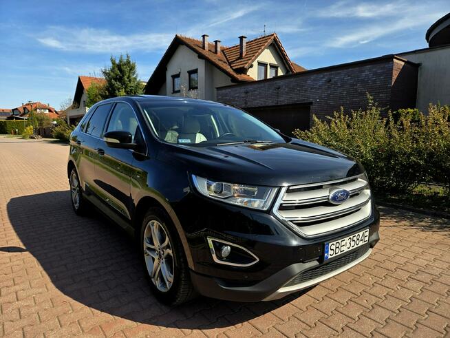 Ford EDGE Titanium AWD 2.0 TDCi Twin-Turbo 210KM 2016r Kamera, Panorama, Virtual