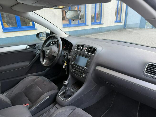 Volkswagen Golf VI 1.4B 2009 Klimatyzacja Alcantara Nawigacja Alufelgi