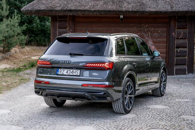 Audi Q7 Sline / mHEV 3.0 TFSI 340KM / Panorama / Black Edition / FV