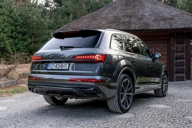 Audi Q7 Sline / mHEV 3.0 TFSI 340KM / Panorama / Black Edition / FV