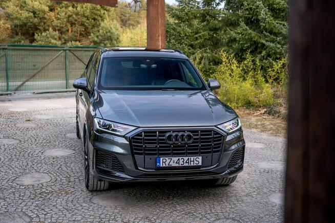 Audi Q7 Sline / mHEV 3.0 TFSI 340KM / Panorama / Black Edition / FV