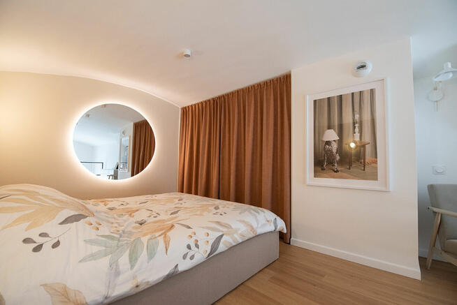 NOWY loft blisko CENTRUM, salon, sypialnia, m.parkingowe