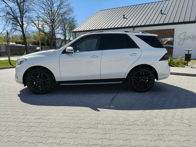 MERCEDES ML 350 BENZYNA BIAŁA PERŁA JASNE WNĘTRZE OKAZJA