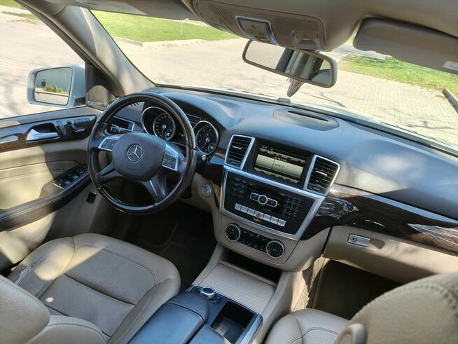 MERCEDES ML 350 BENZYNA BIAŁA PERŁA JASNE WNĘTRZE OKAZJA