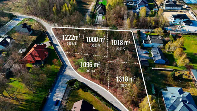 5 DZIAŁEK BUDOWLANYCH – BIAŁOBRZEGI (Sienkiewicza / Graniczn