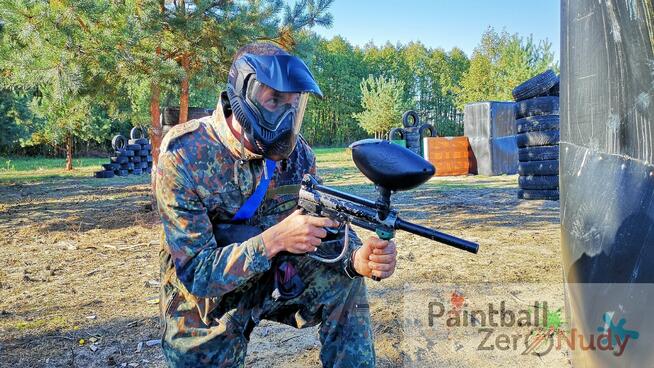PAINTBALL Osieczna: imprezy, kawalerski, panieński, 100%