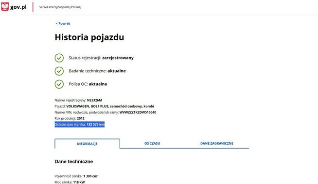 Volkswagen Golf Plus Benzyna Moc 160KM Bogato Wyposażony Zarejestrowany Ubezpieczony