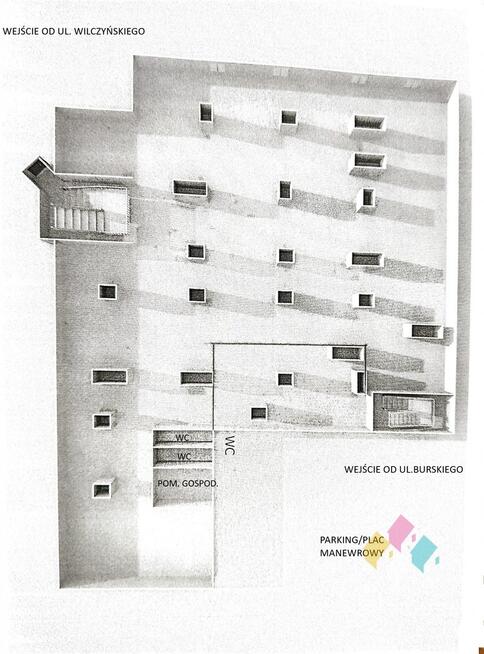 Jaroty Wilczyńskiego -całość I piętra/open space