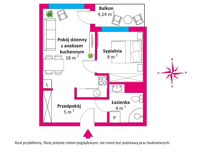Mieszkanie Kołobrzeg Nadmorska, Fredry Aleksandra