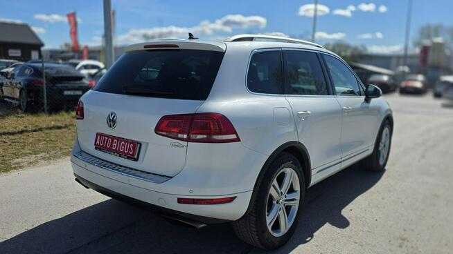 Volkswagen Touareg 4x4 ledy automat bixenon R-LINE biała perła