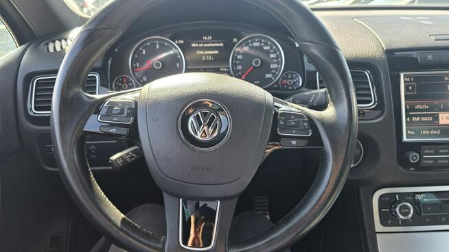 Volkswagen Touareg 4x4 ledy automat bixenon R-LINE biała perła